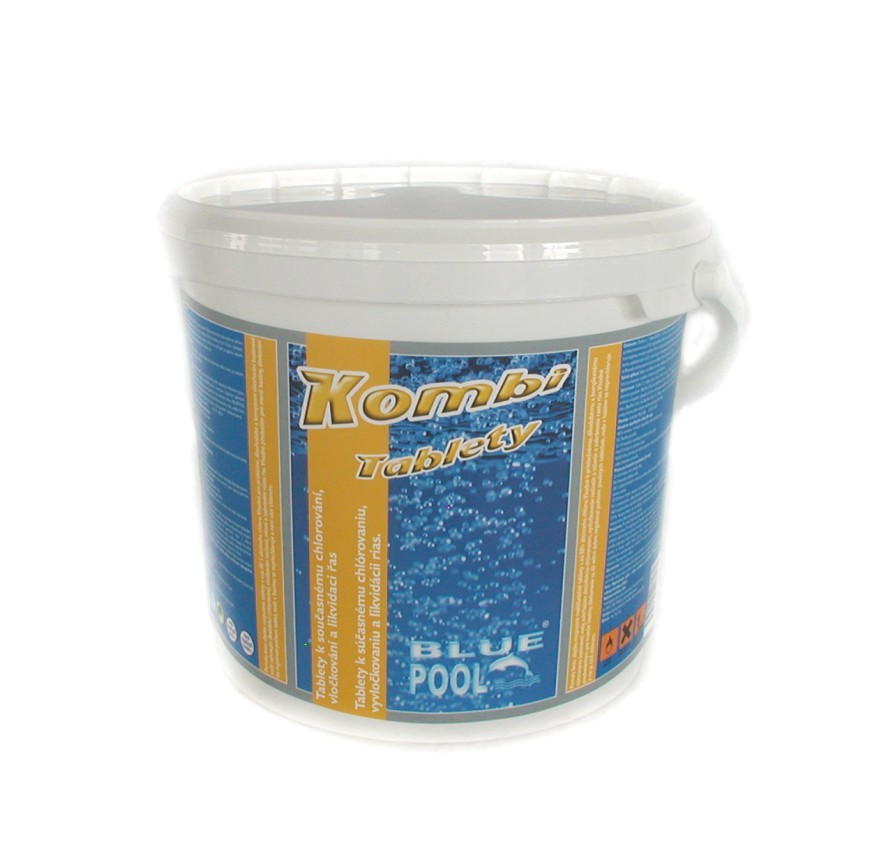 BluePool Kombi tablety - kyblík 2 kg