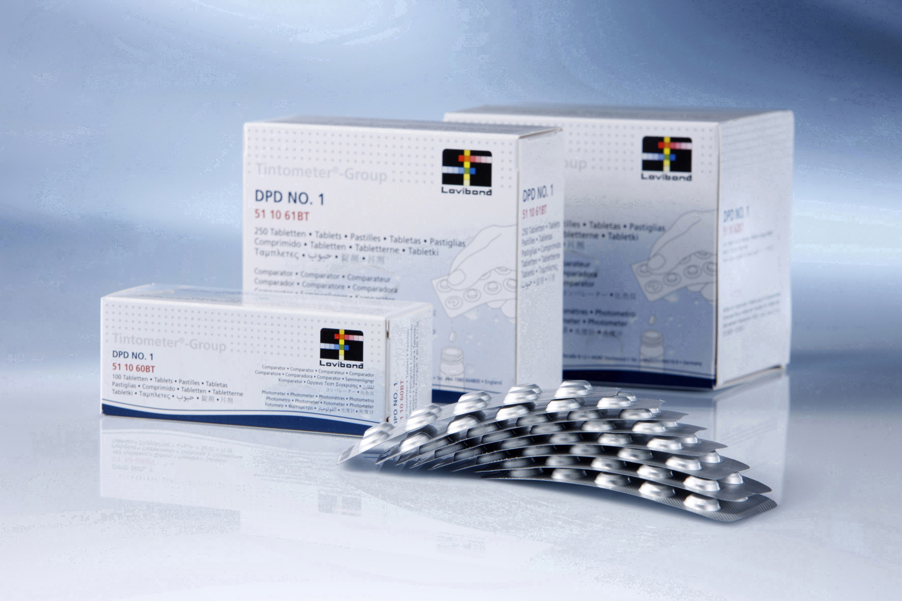 Reagenční tablety DPD1 500ks